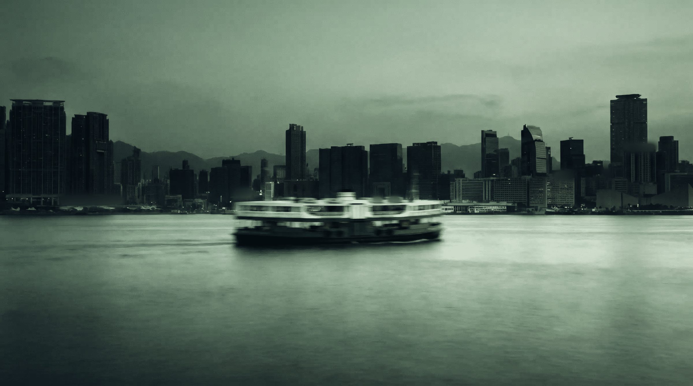 Victoria Harbour at dusk